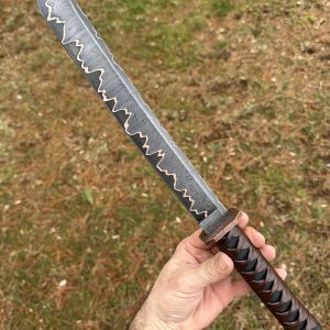 Damascus CuMai Wakizashi
